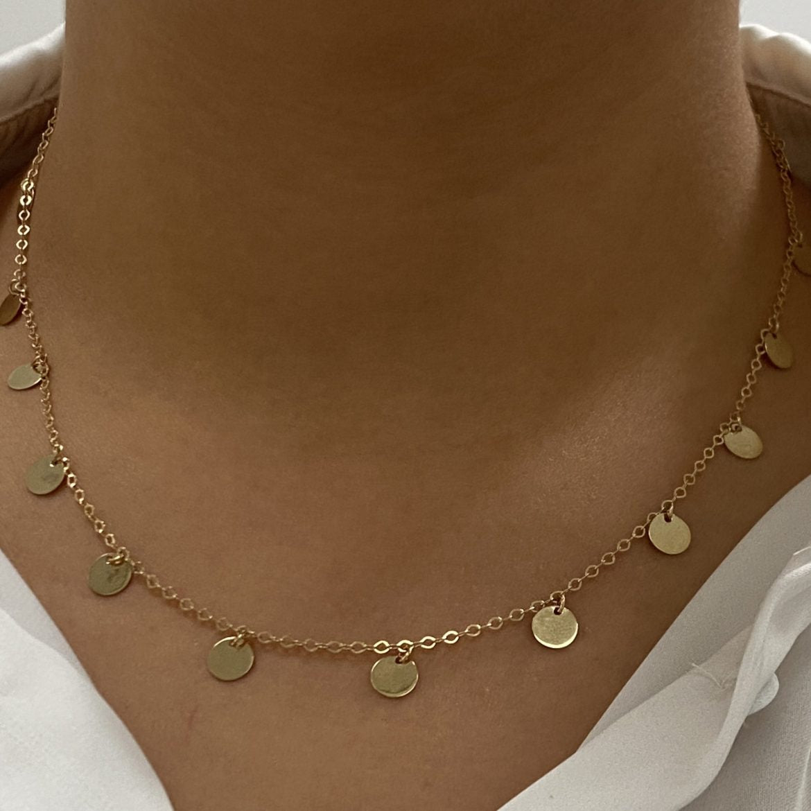 Mini Coin Halskette