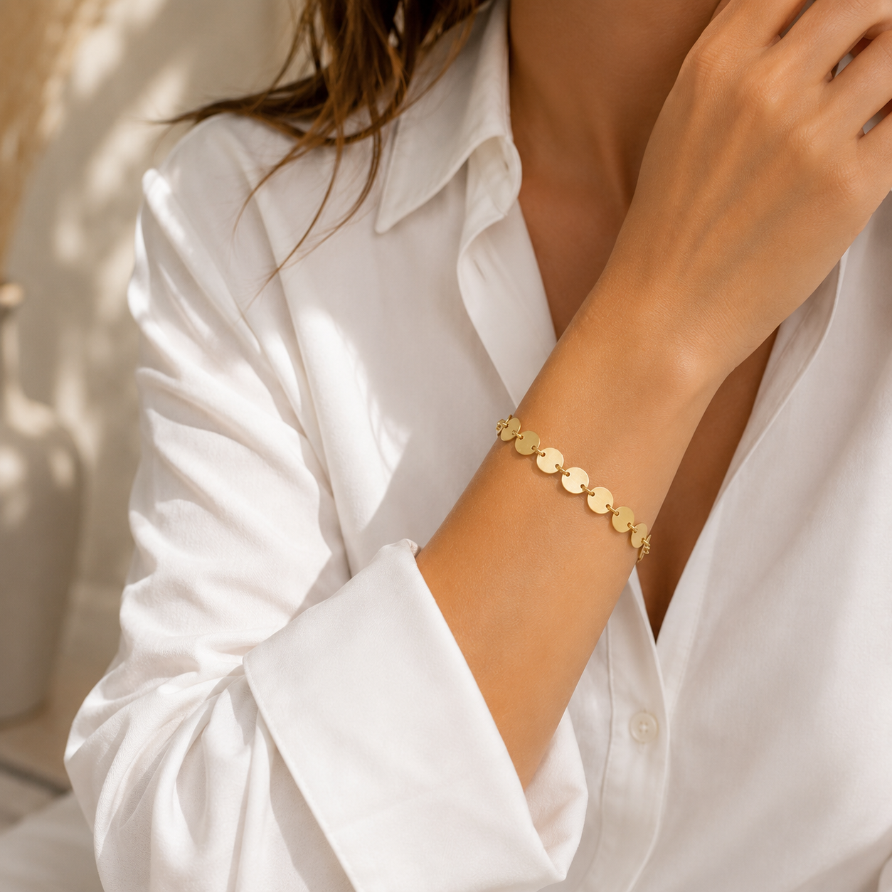 Platten Armband