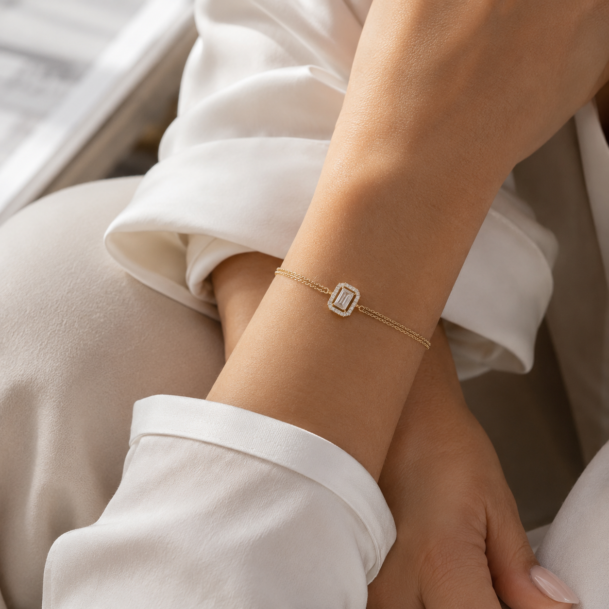 Baguette Armband