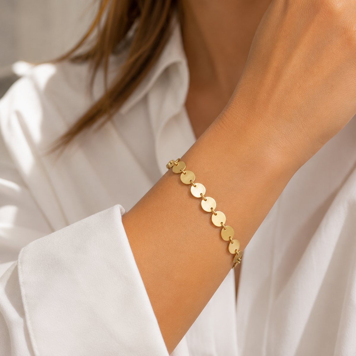 Platten Armband