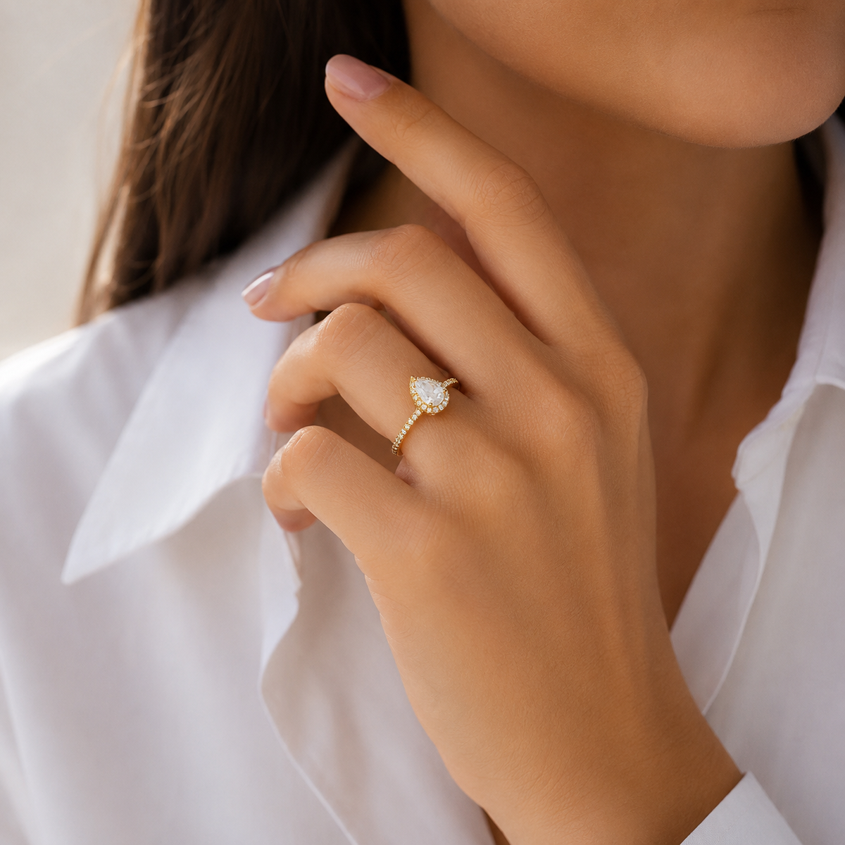 Tropfen Ring