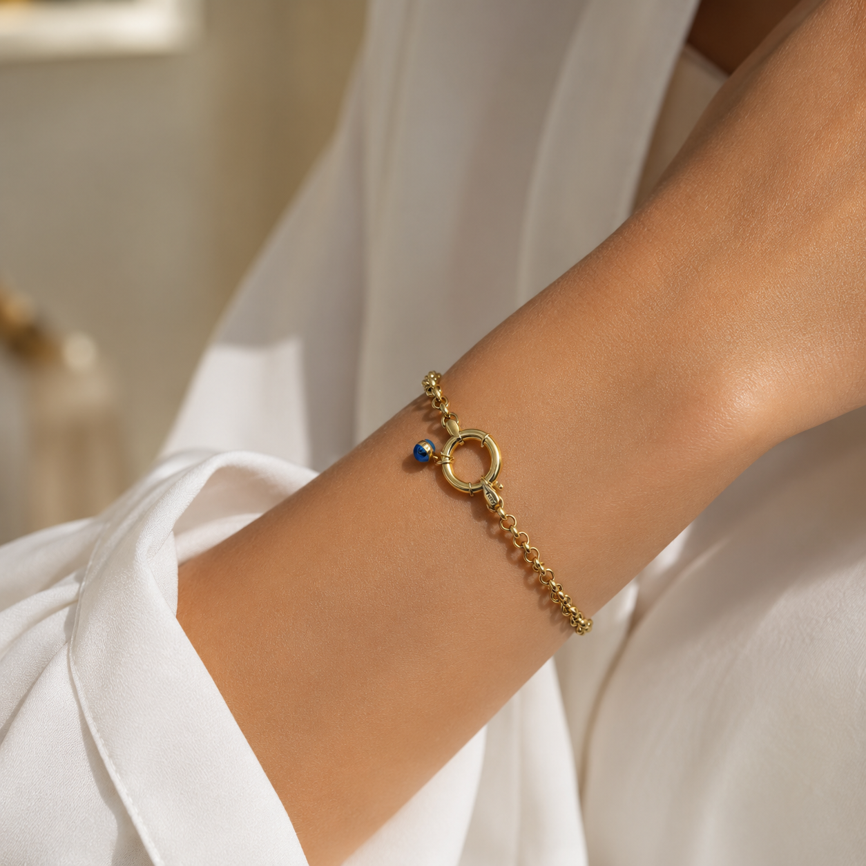 Massives Ring Armband