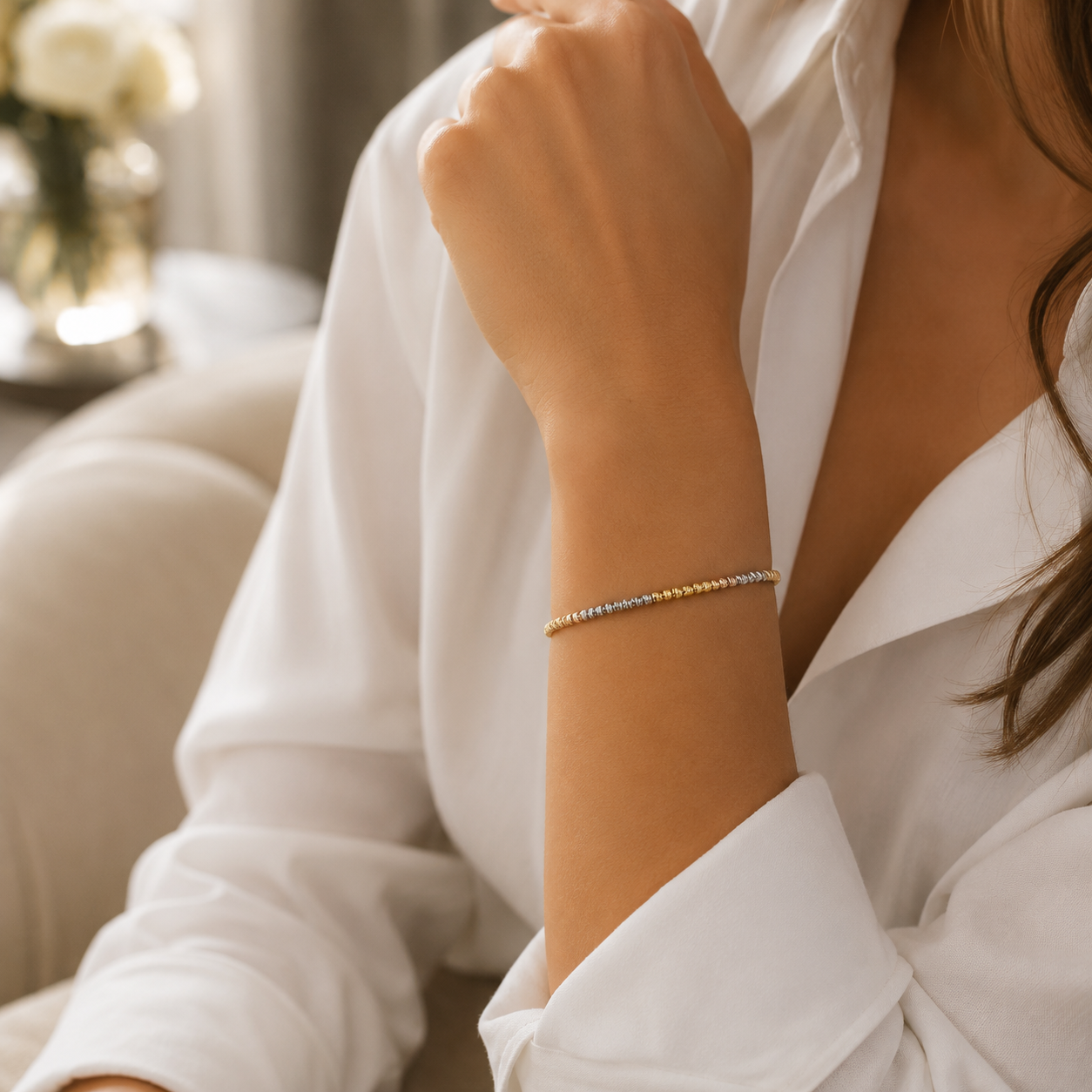 Tricolour Dorika Armband