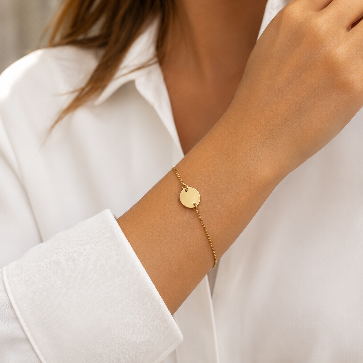 Mini Platten Armband